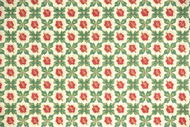 1930s Botanical Vintage Wallpaper
