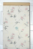 1960s Floral Vintage Wallpaper
