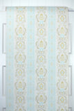1960s Damask Vintage Wallpaper