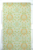 1960s Geometric Damask Vintage Wallpaper