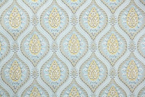 1960s Damask Vintage Wallpaper