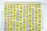 1960s Floral Vintage Wallpaper