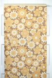 1960s Floral Vintage Wallpaper