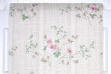 1980s Floral Vintage Wallpaper