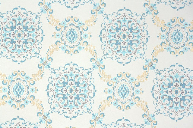 1960s Geometric Vintage Wallpaper
