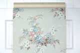 1950s Floral Vintage Wallpaper