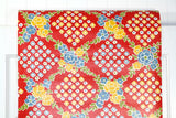 1970s Floral Vintage Wallpaper