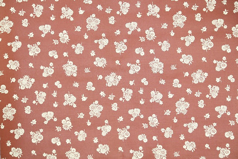 1970s Floral Vintage Wallpaper