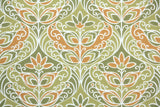 1960s Floral Damask Vintage Wallpaper