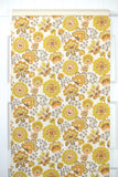 1960s Floral Vintage Wallpaper