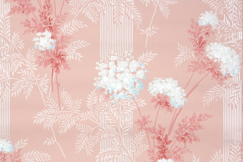 1940s Floral Vintage Wallpaper