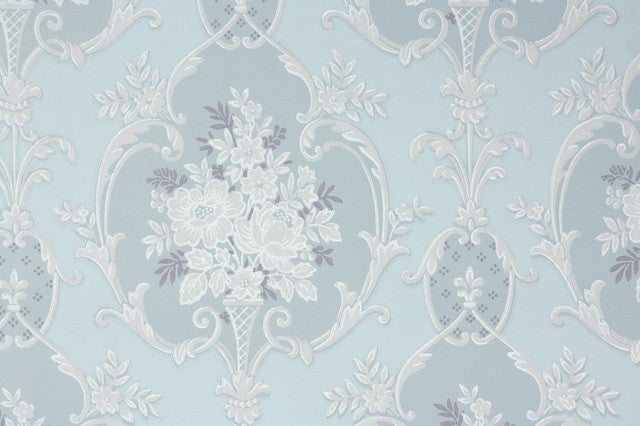 1950s Floral Vintage Wallpaper