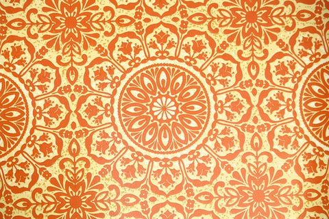 1970s Geometric Vintage Wallpaper