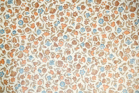 1970s Floral Vintage Wallpaper
