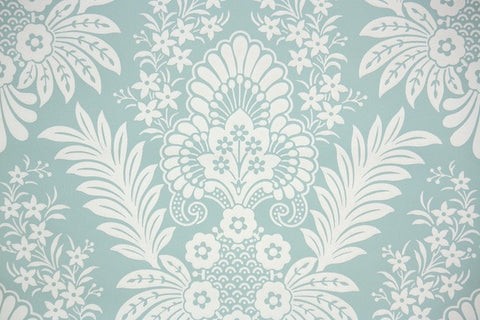 1950s Damask Vintage Wallpaper