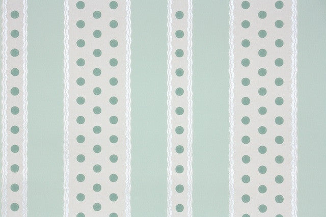 1940s Stripe Vintage Wallpaper