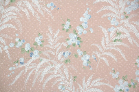 1930s Floral Vintage Wallpaper