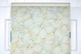 1940s Faux Marble Vintage Wallpaper