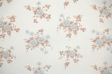 1960s Floral Vintage Wallpaper