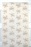 1960s Floral Vintage Wallpaper