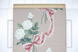 1950s Floral Vintage Wallpaper