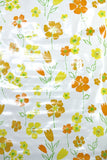 1970s Floral Vinyl Vintage Wallpaper