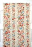 1960s Floral Vintage Wallpaper
