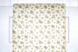 1970s Floral Vintage Wallpaper