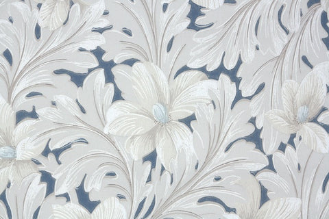 1950s Floral Vintage Wallpaper