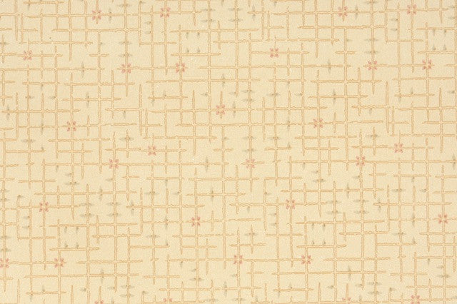 1940s Faux Tile Vintage Wallpaper