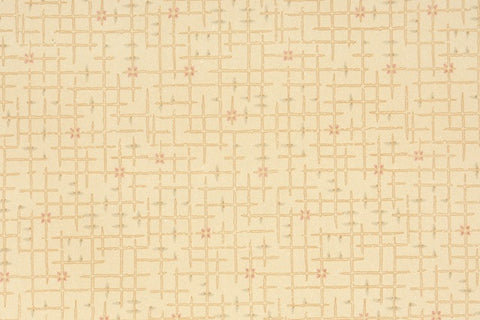 1940s Faux Tile Vintage Wallpaper