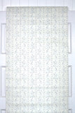 1960s Floral Stripe Vintage Wallpaper