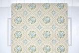 1960s Floral Vintage Wallpaper