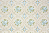 1960s Floral Vintage Wallpaper
