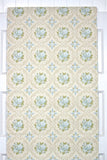 1960s Floral Vintage Wallpaper