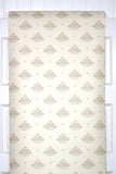 1980s Floral Vintage Wallpaper