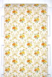 1970s Floral Vintage Wallpaper