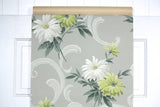 1940s Floral Vintage Wallpaper