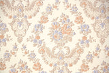 1960s Floral Damask Vintage Wallpaper