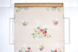 1940s Floral Vintage Wallpaper