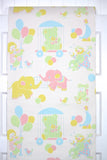 1960s Childrens Vintage Wallpaper