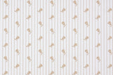 1980s Floral Vintage Wallpaper