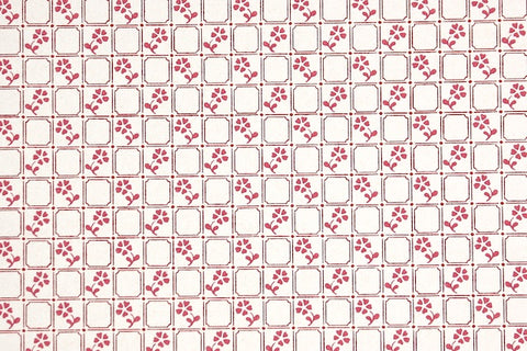 1970s Floral Vintage Wallpaper