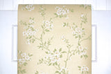 1960s Floral Vintage Wallpaper