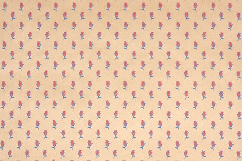 1980s Floral Vintage Wallpaper