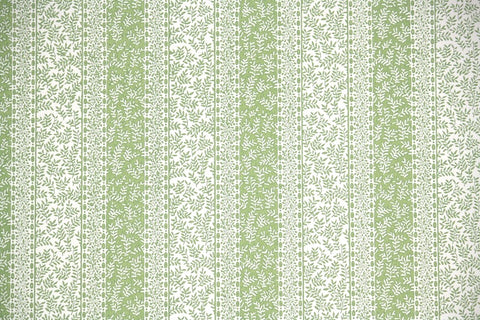 1970s Botanical Stripe Vintage Wallpaper