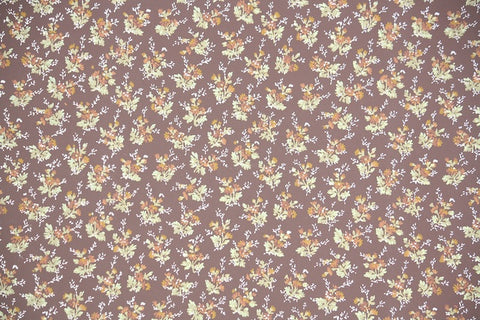 1980s Floral Vintage Wallpaper