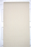 1980s Floral Stripe Vintage Wallpaper