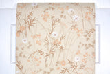 1960s Floral Vintage Wallpaper