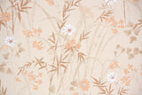 1960s Floral Vintage Wallpaper